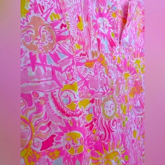 Lilly Pulitzer Pink Tunic Top - Picture 5 of 7
